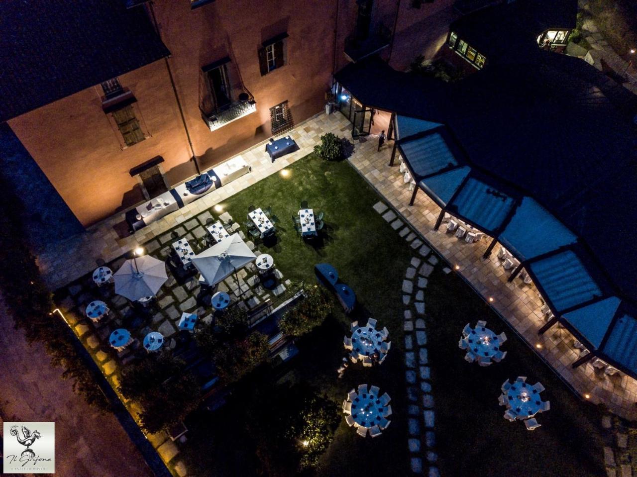 Castello Rosso Hotel Costigliole Saluzzo Exterior foto
