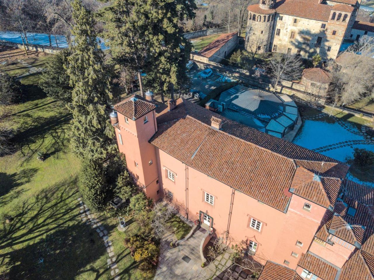 Castello Rosso Hotel Costigliole Saluzzo Exterior foto