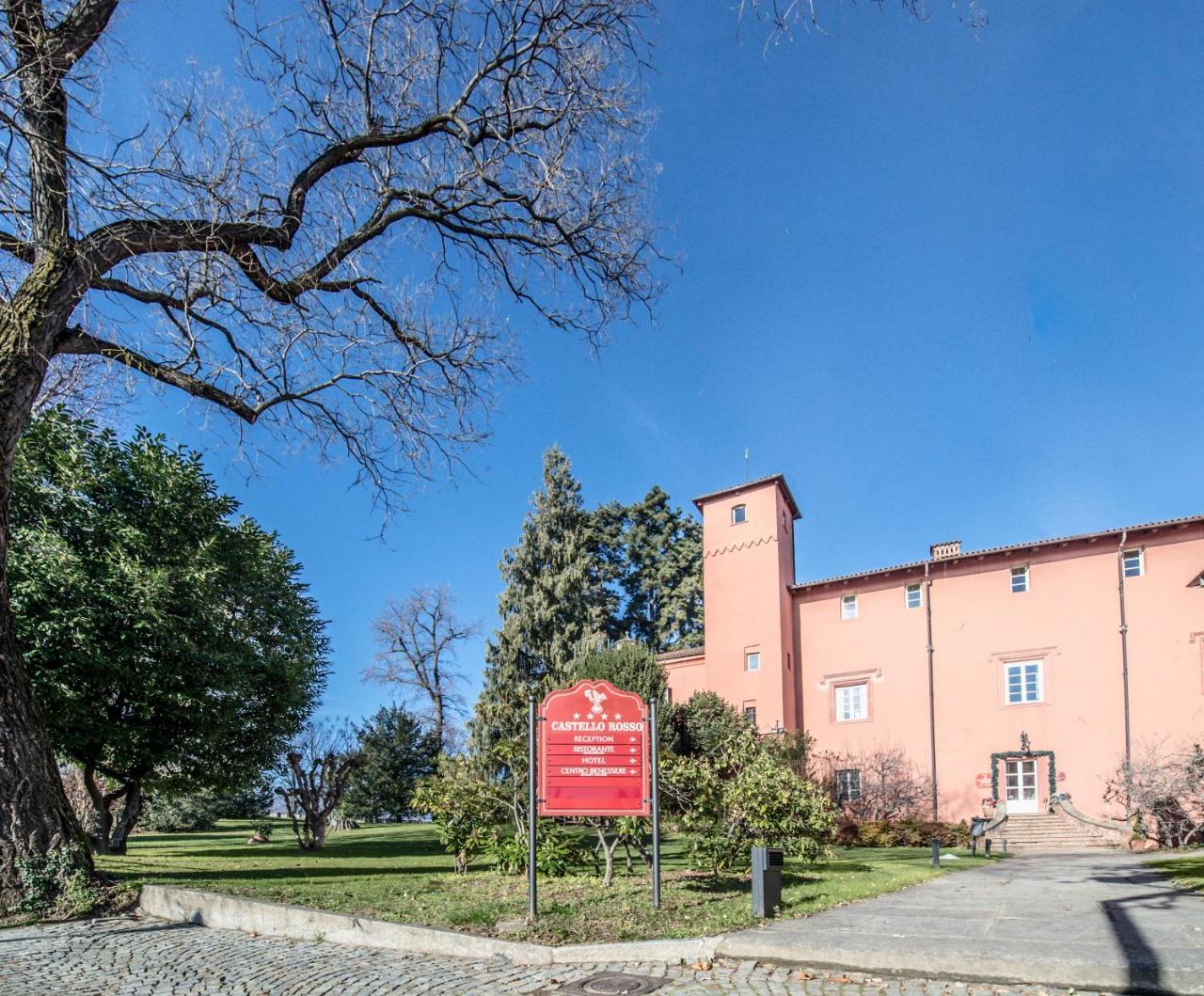 Castello Rosso Hotel Costigliole Saluzzo Exterior foto
